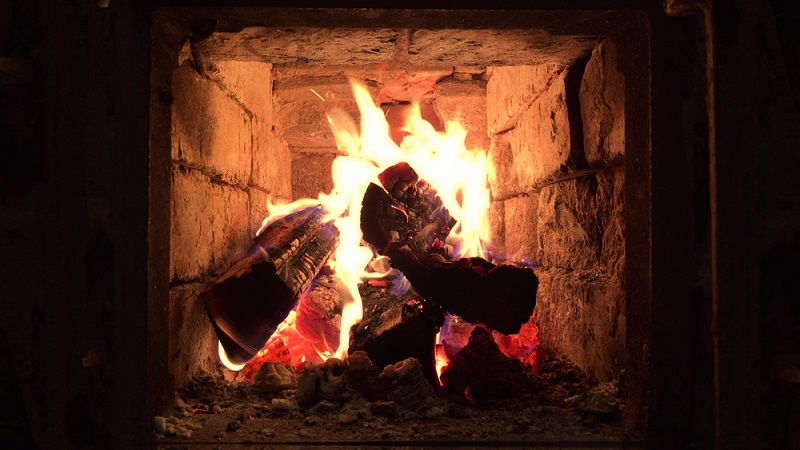 Печь из кирпича